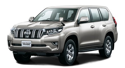 Land Cruiser Prado, a vehicle model listed in Chittagong Rent A Car's fleet